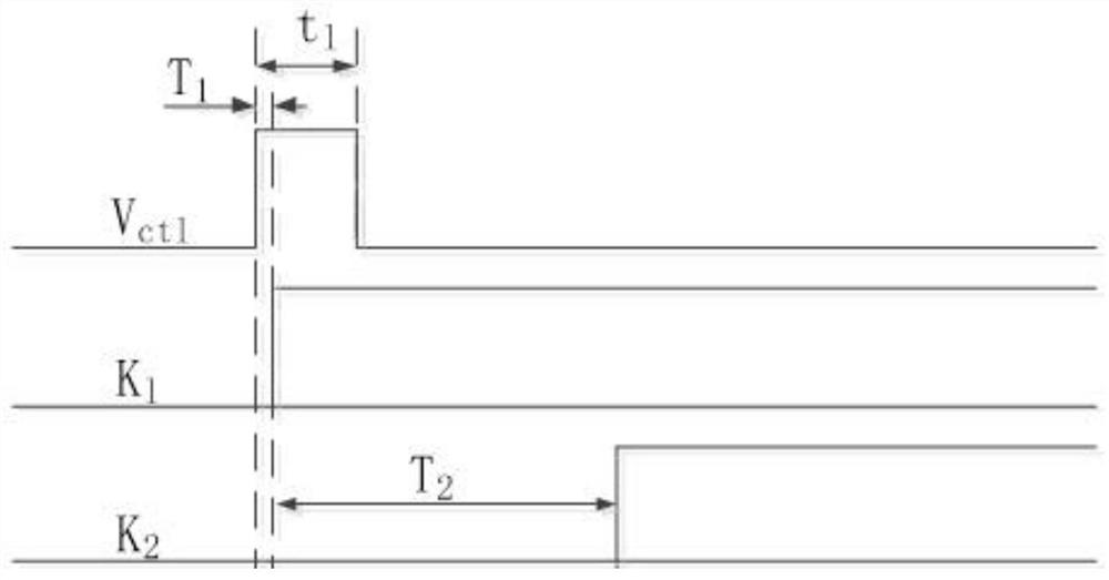 Equivalent alternative power supply circuit for thermal battery and power supply method for equivalent alternative thermal battery