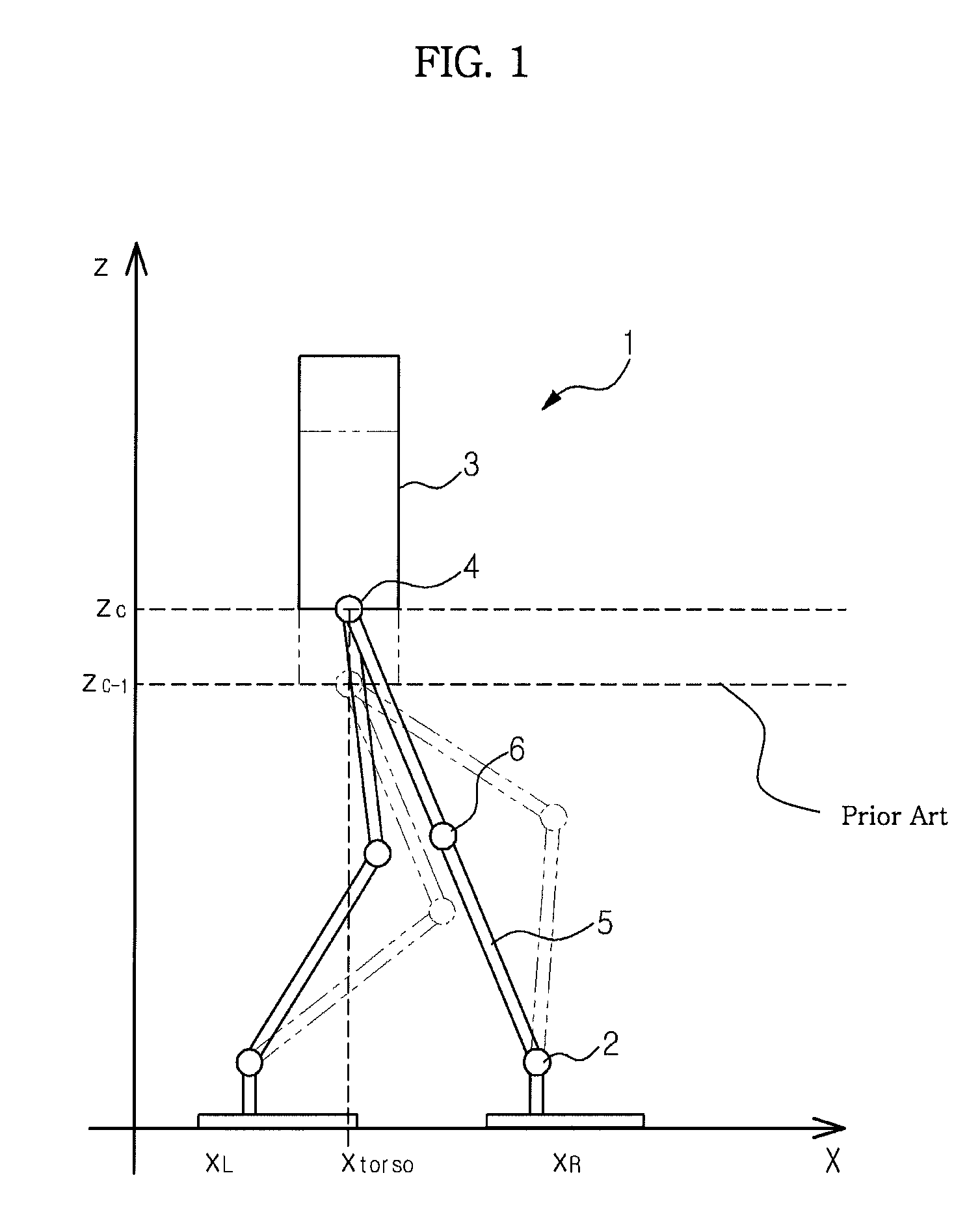 Robot and method of controlling walking thereof