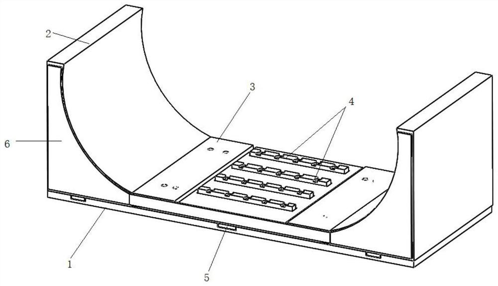 Shockproof support for industrial electrical appliance