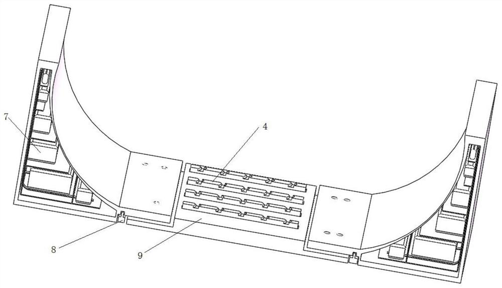 Shockproof support for industrial electrical appliance