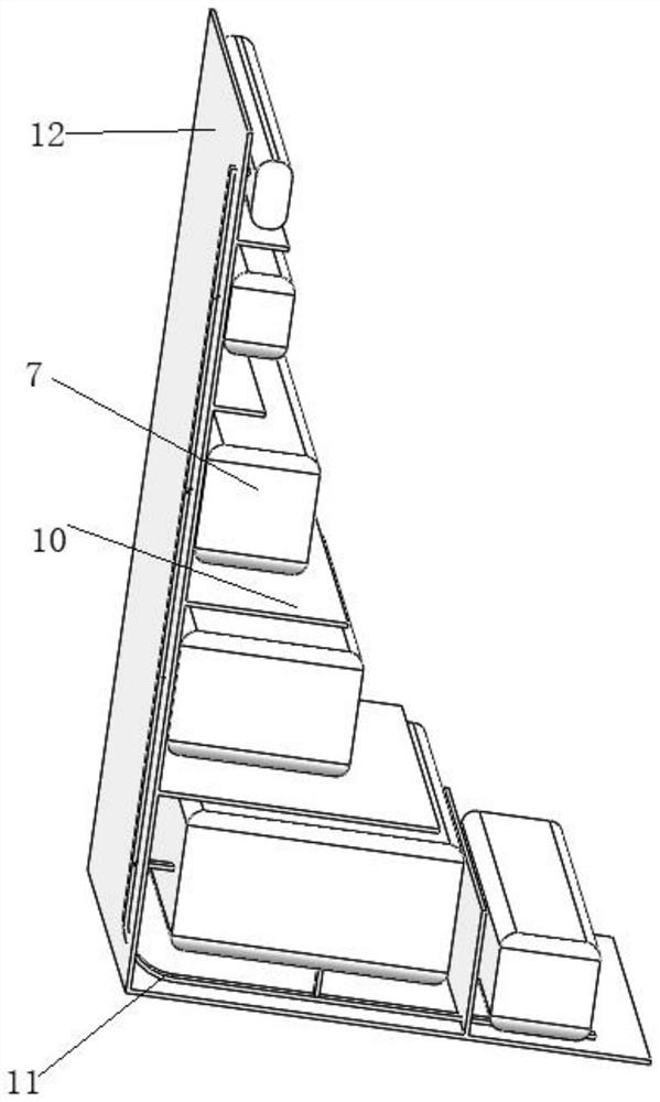 Shockproof support for industrial electrical appliance