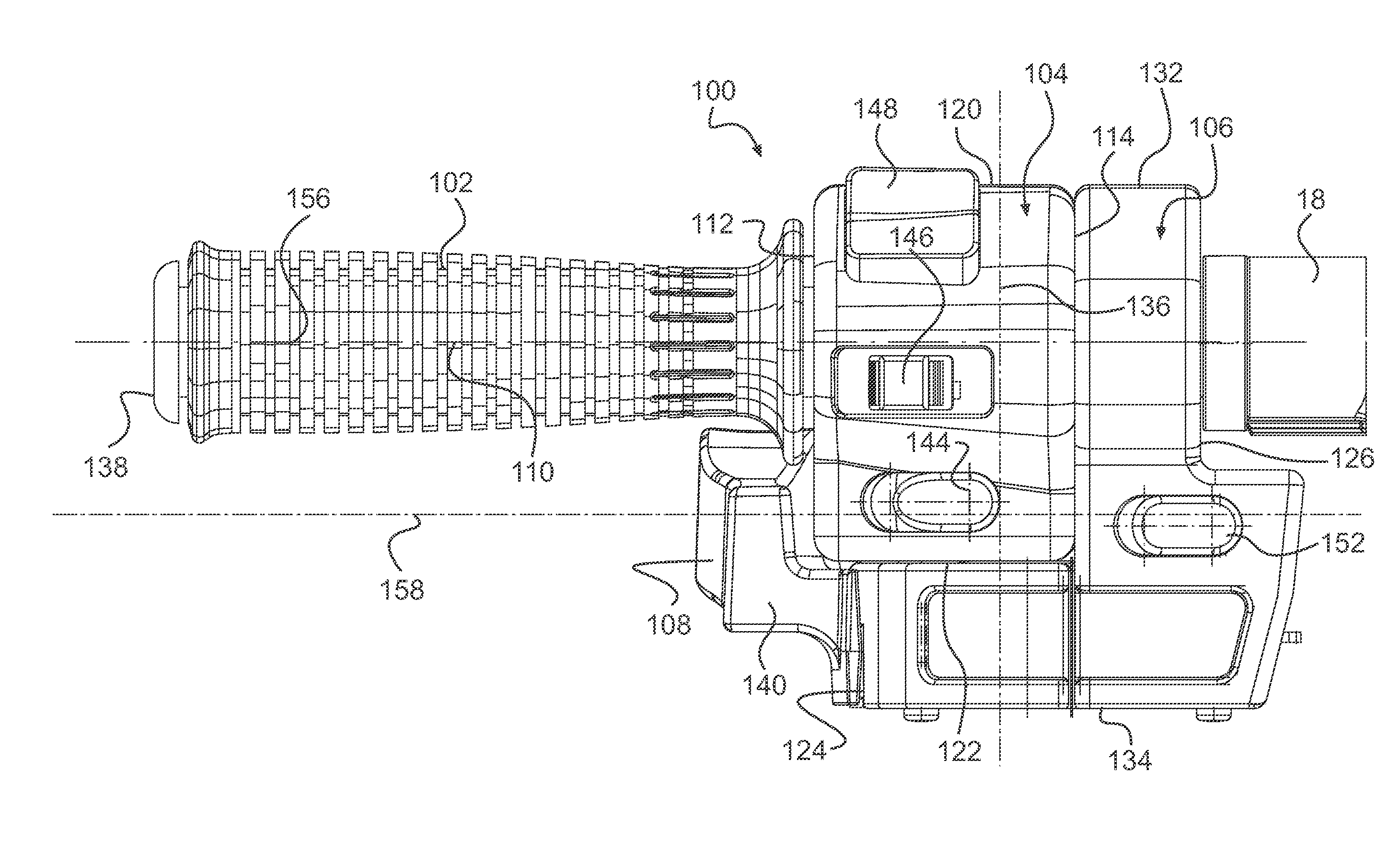 Vehicle with a semi-automatic transmission having a reverse gear