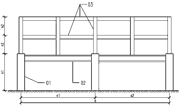 Profile steel concrete transfer beam and reverse construction method thereof