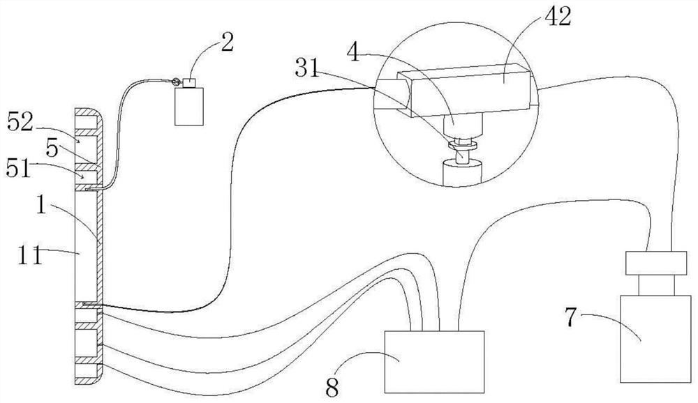 Wound exudate alarm system