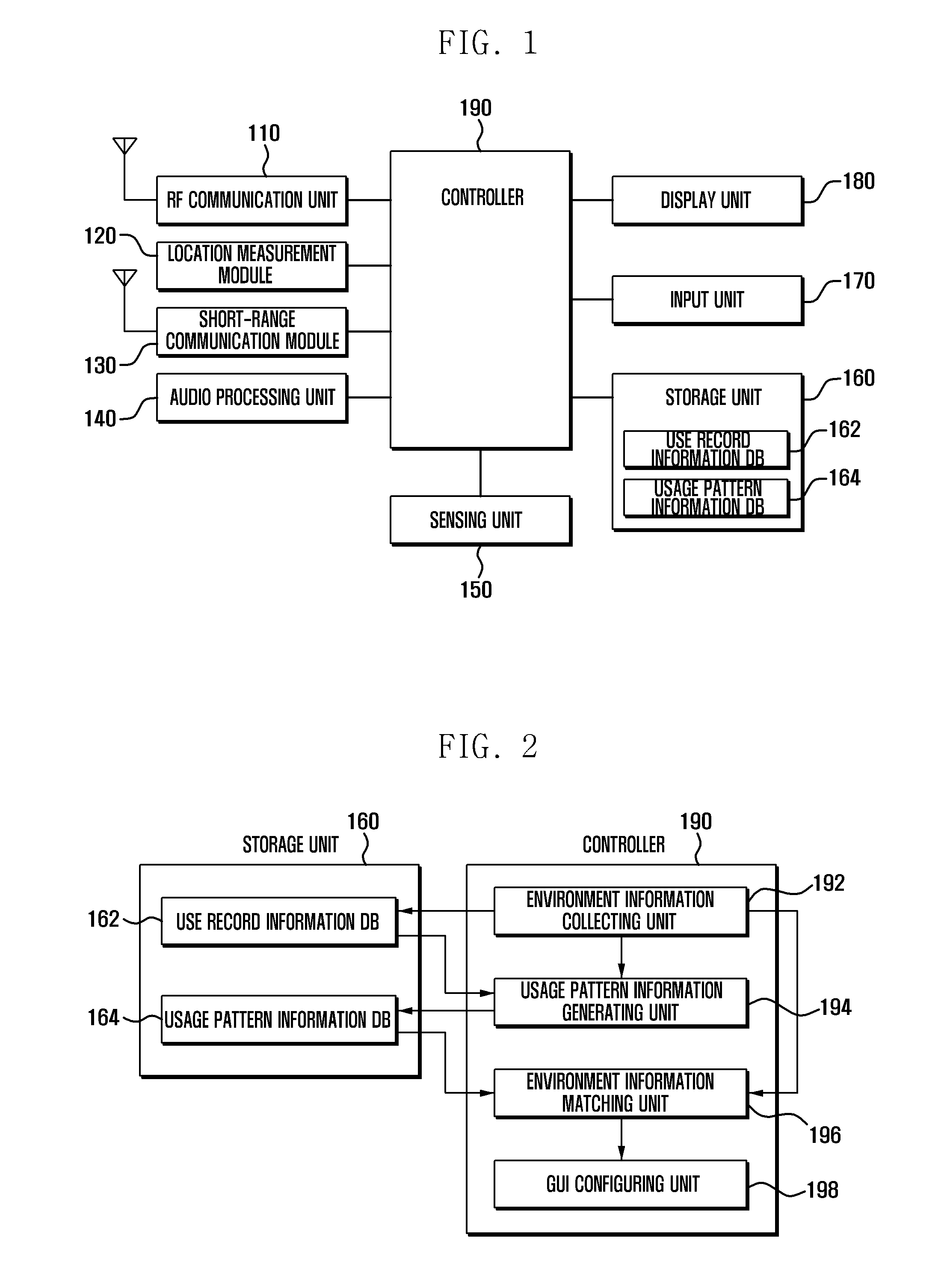 Portable terminal reflecting user's environment and method for operating the same
