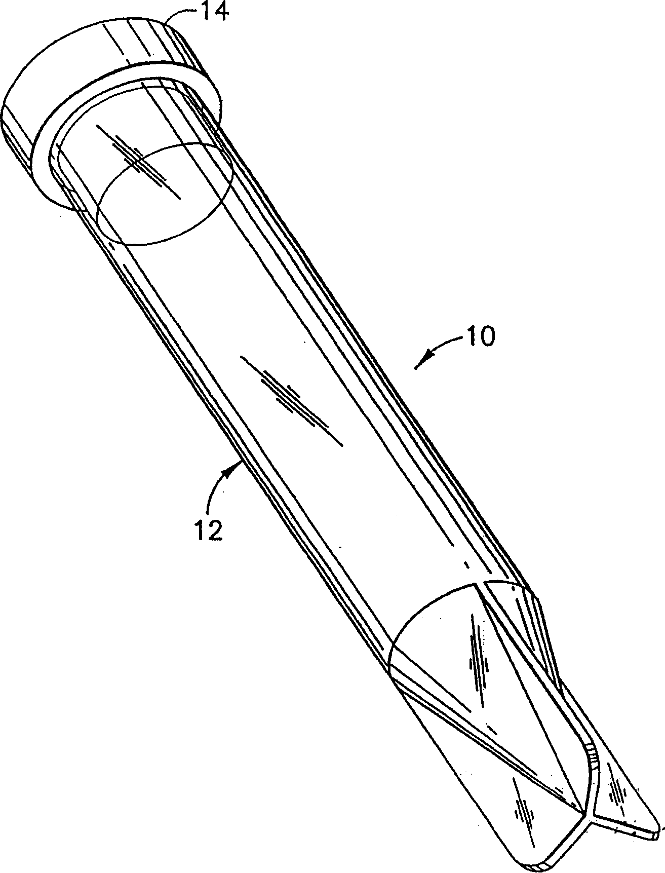 Vacuum tube and microscope inspection, chemical treatment and microbe determination method of urine precipitate