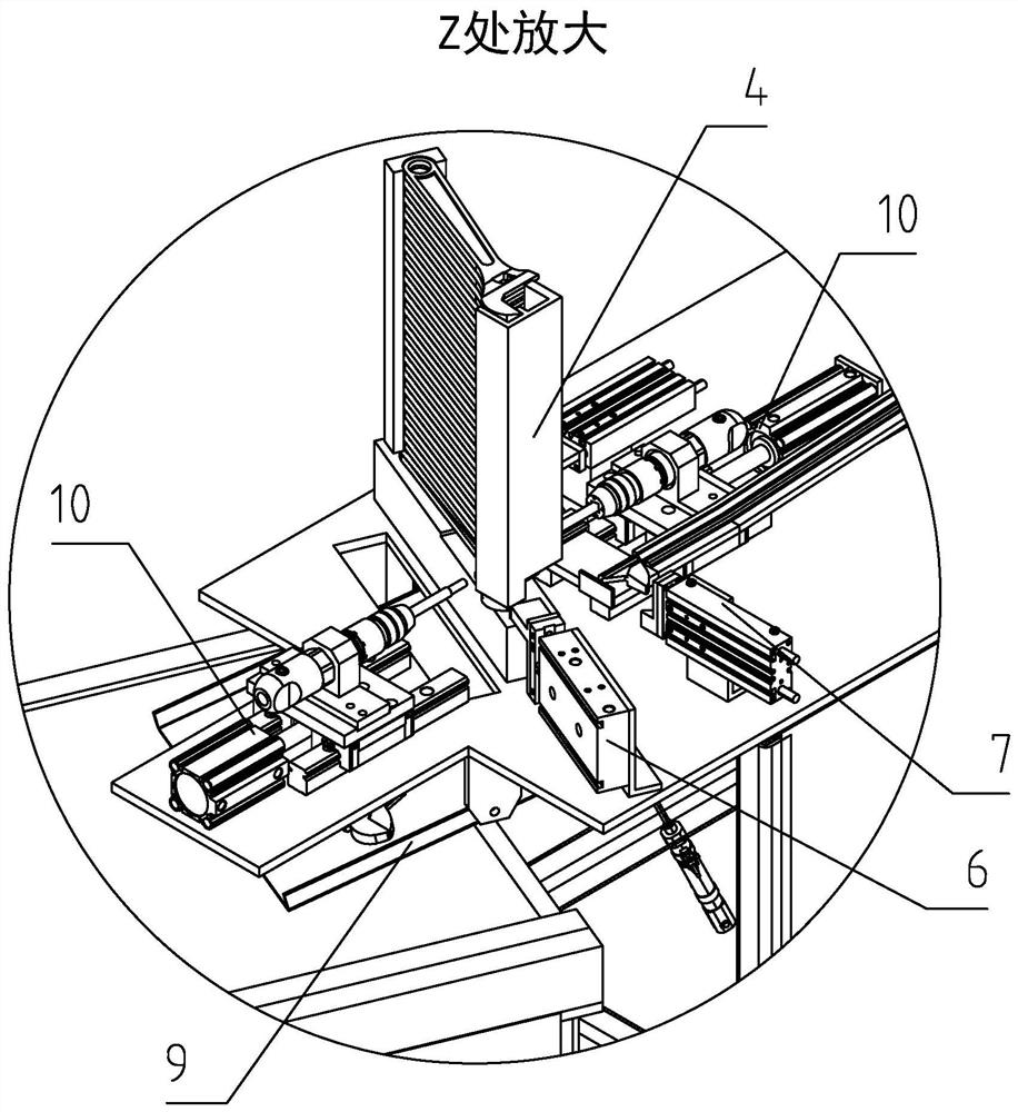 Automatic assembling device for movable jaw of wrench