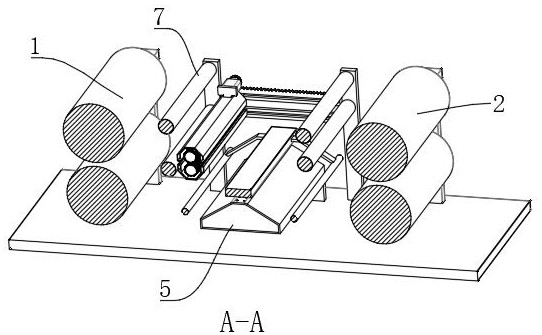 Textile fabric carding device