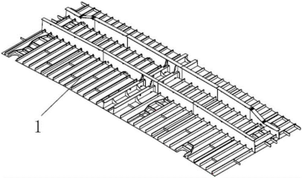 Method for assembling corrugated bulkhead block