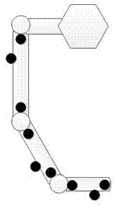 Realization method for mechanical arm calibrating and tracking system based on visual motion capture
