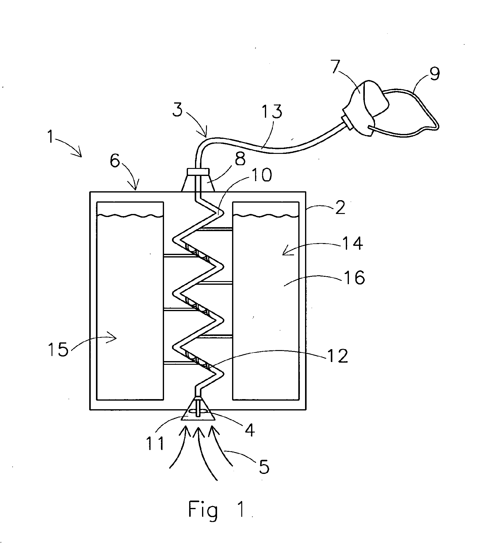 Device for providing a breathing gas