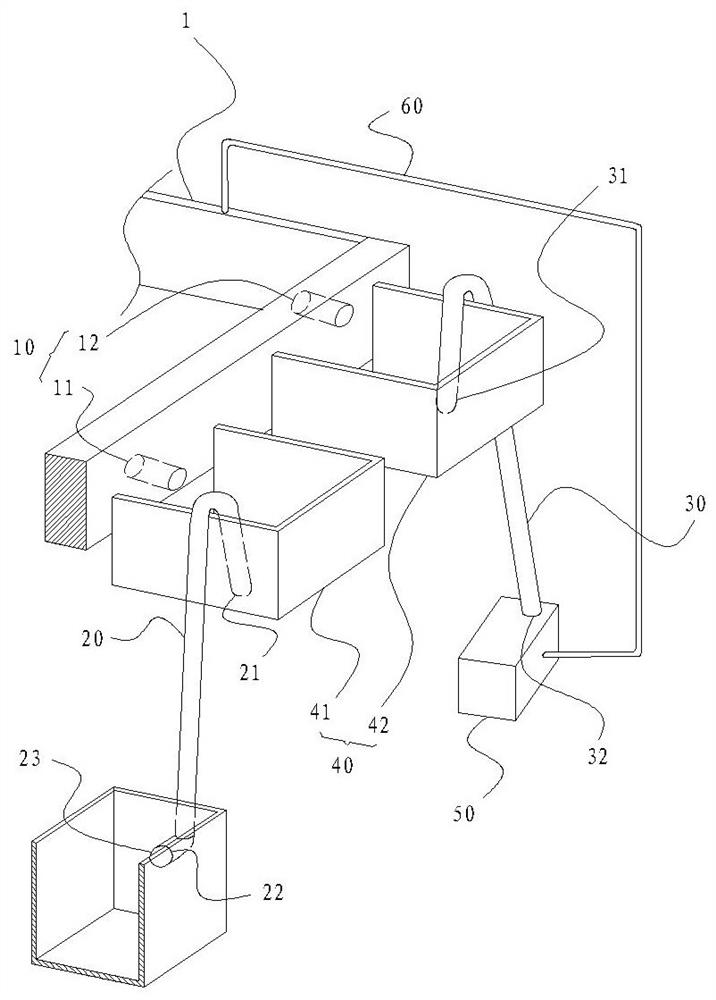 Siphon smart gate