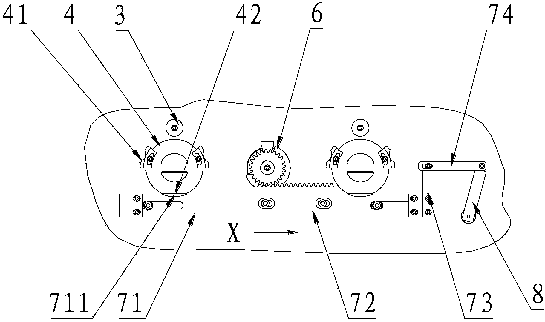 Mining safe lock mechanism and explosive-proof switch cabinet