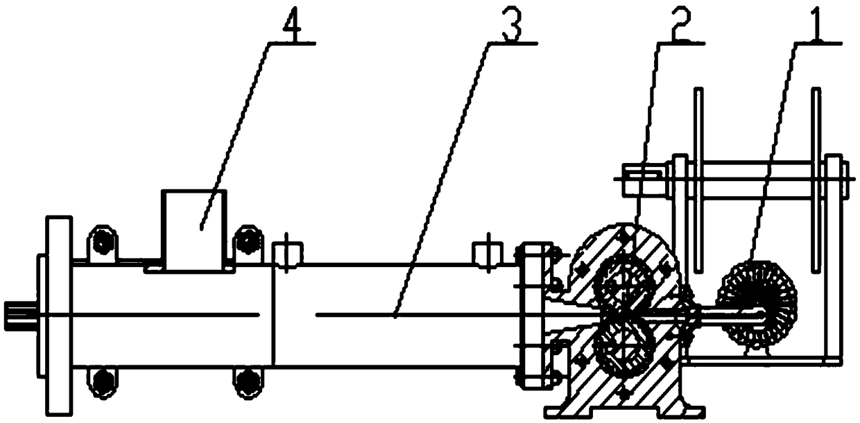 Extrusion device with gear pump