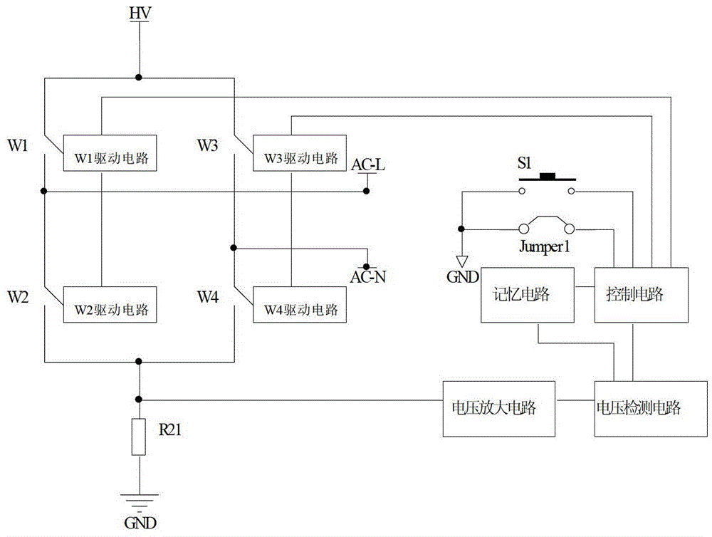 Using MCU's eeprom to set the overload point of dual-frequency inverter