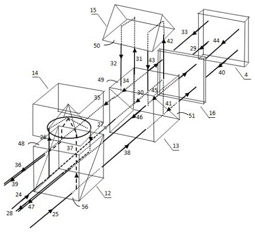 Nonlinear-error-free laser heterodyne interferometer system for angle measurement
