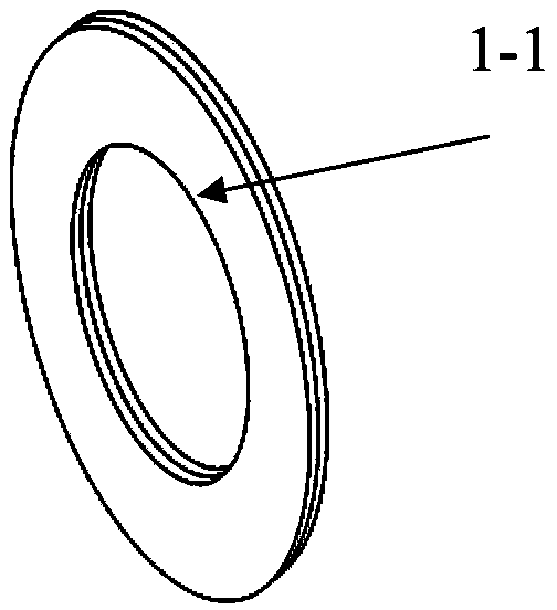 Supporting device of annular superconducting magnet