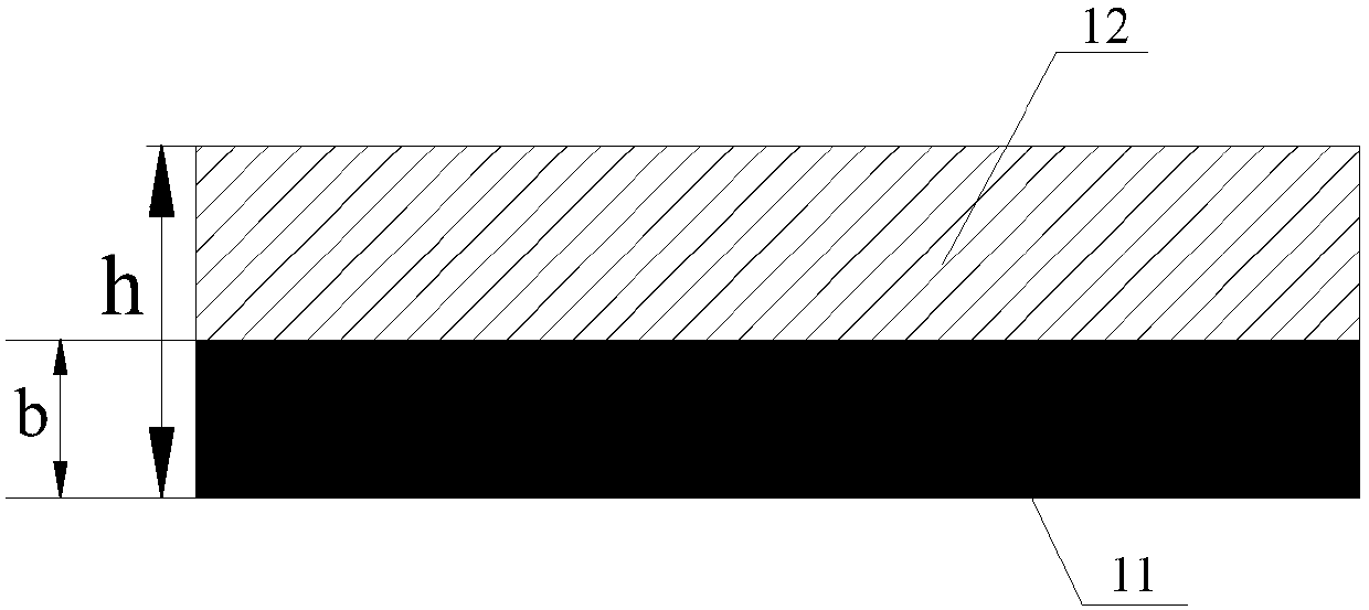 A whole layer mining method for mining the bottom layer in shallow buried ultra-thick loose coal seam