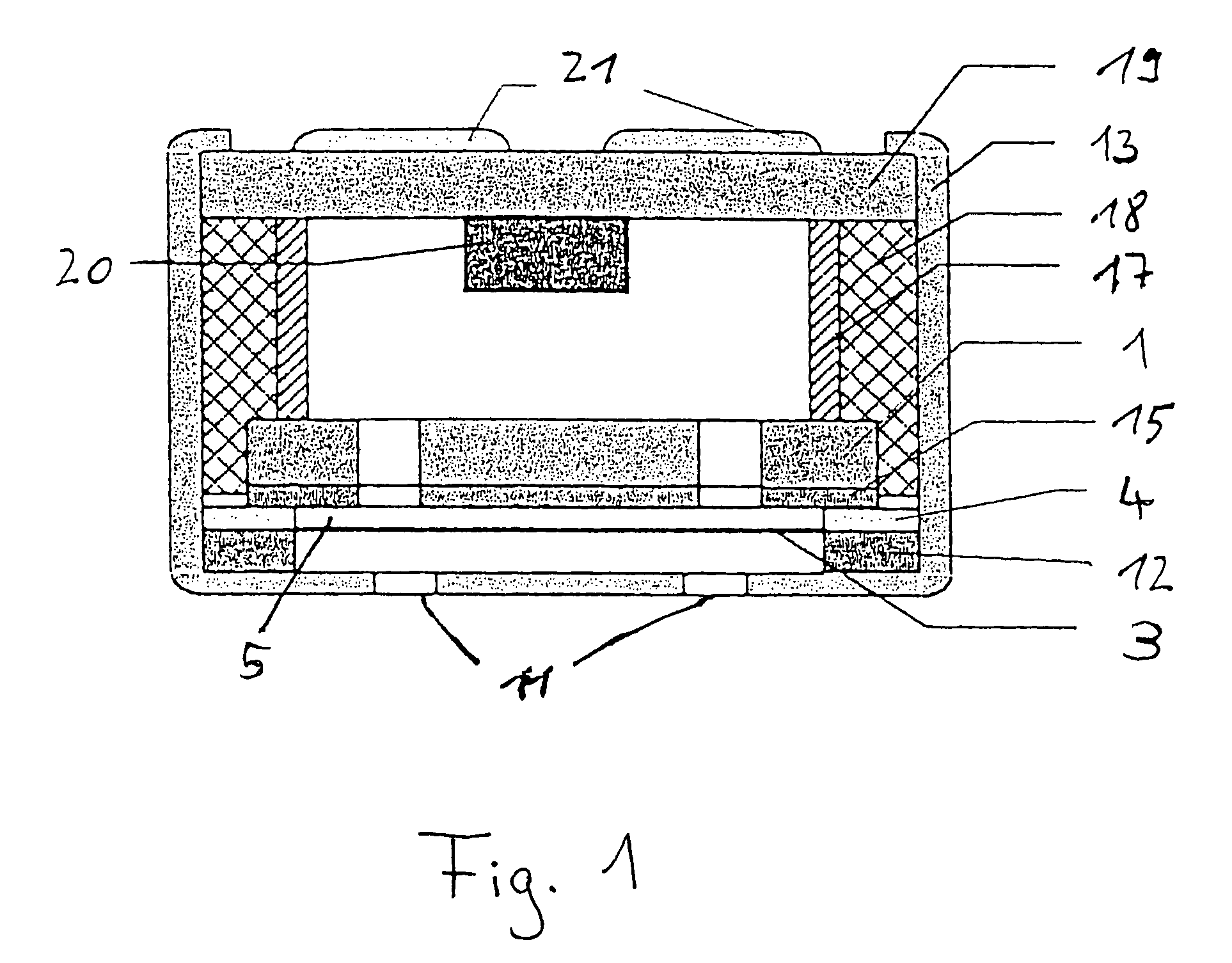 Capacitive sound transducer having a perforated attenuation disk