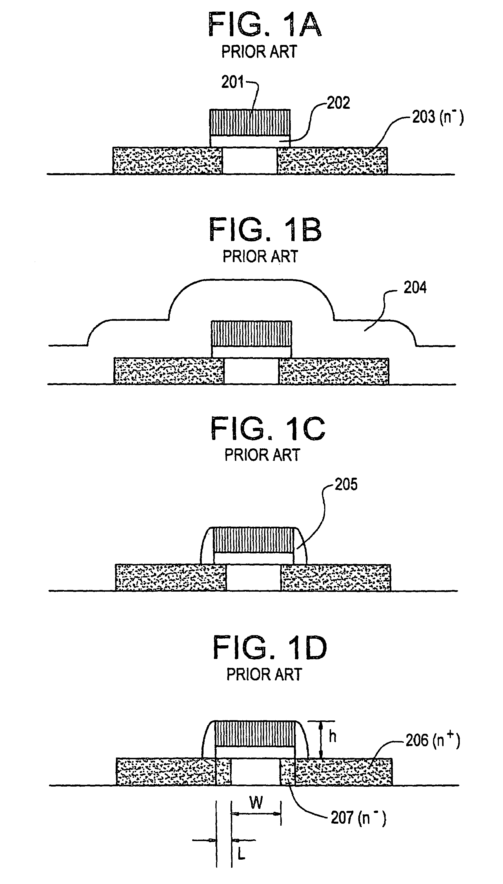 Insulated gate field effect semiconductor devices and method of manufacturing the same