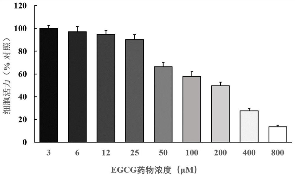 Application of epigallocatechin gallate in preparation of medicine for treating and/or preventing diseases caused by Epigallocatechin gallate virus infection