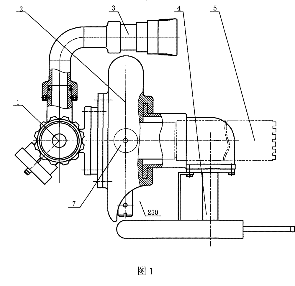 Water-power fire-fighting detachment device