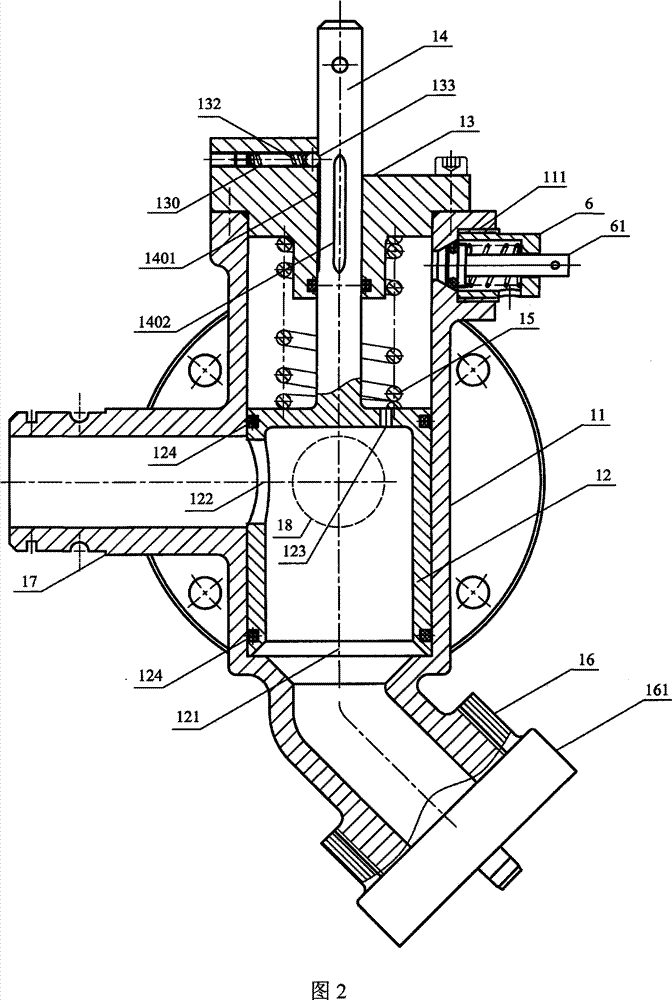 Water-power fire-fighting detachment device