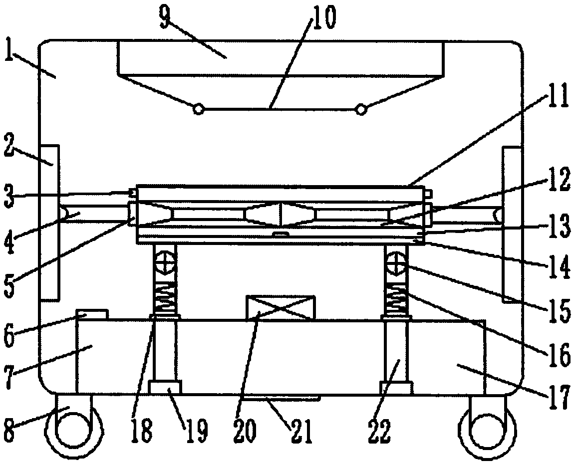 Feeding device for hematodialysis concentrated liquid production