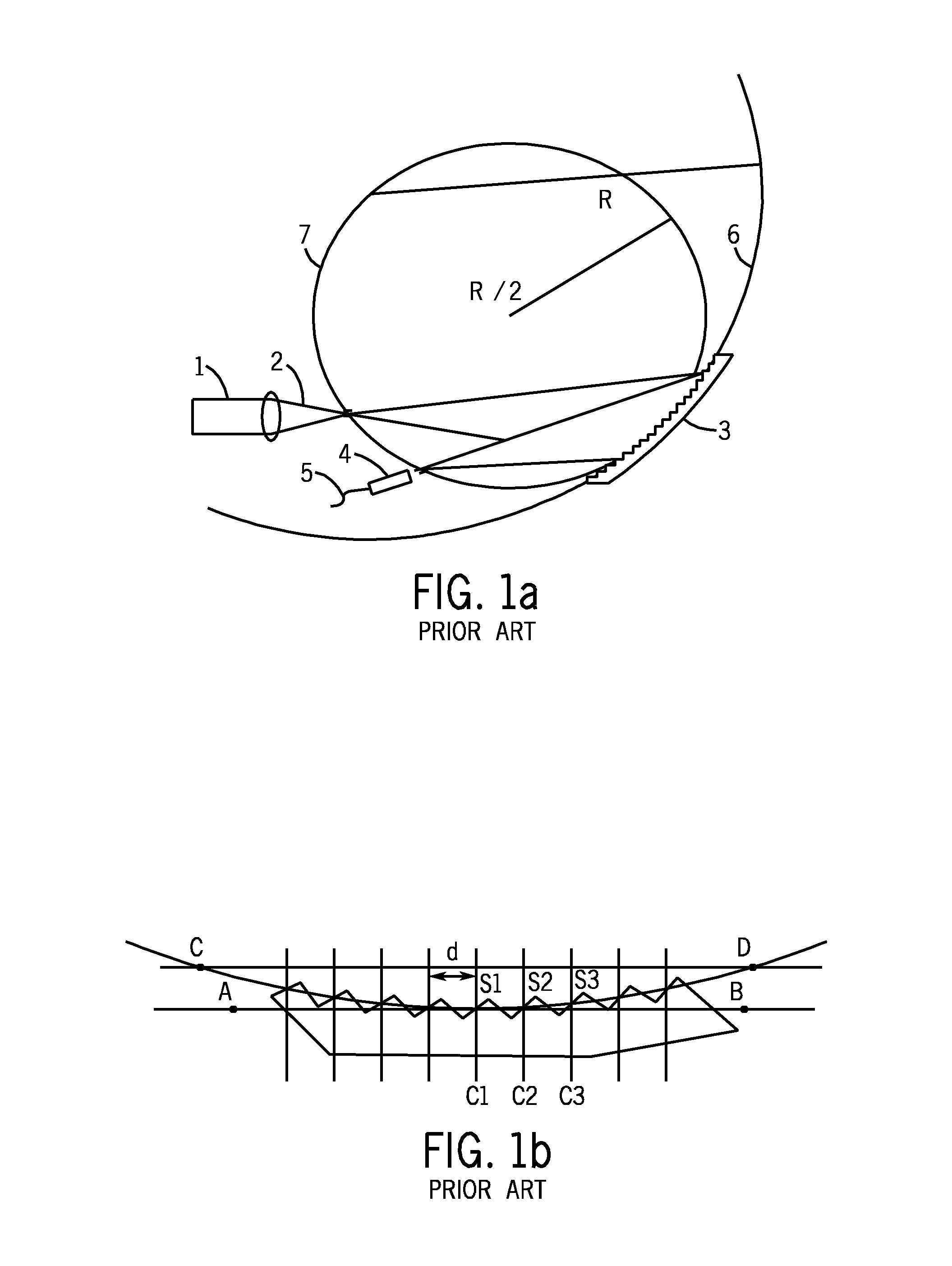 Curved grating spectrometer and wavelength multiplexer or demultiplexer with very high wavelength resolution