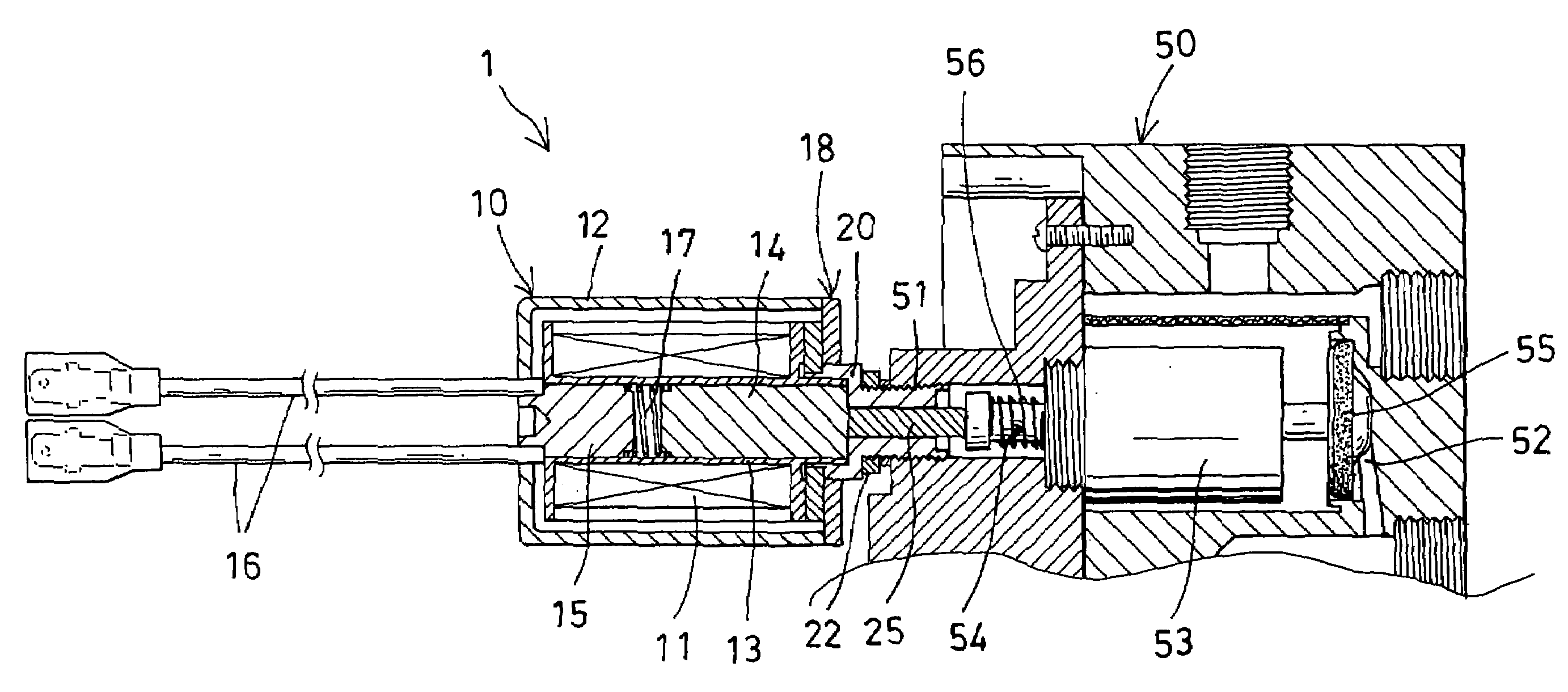 Solenoid arrangement