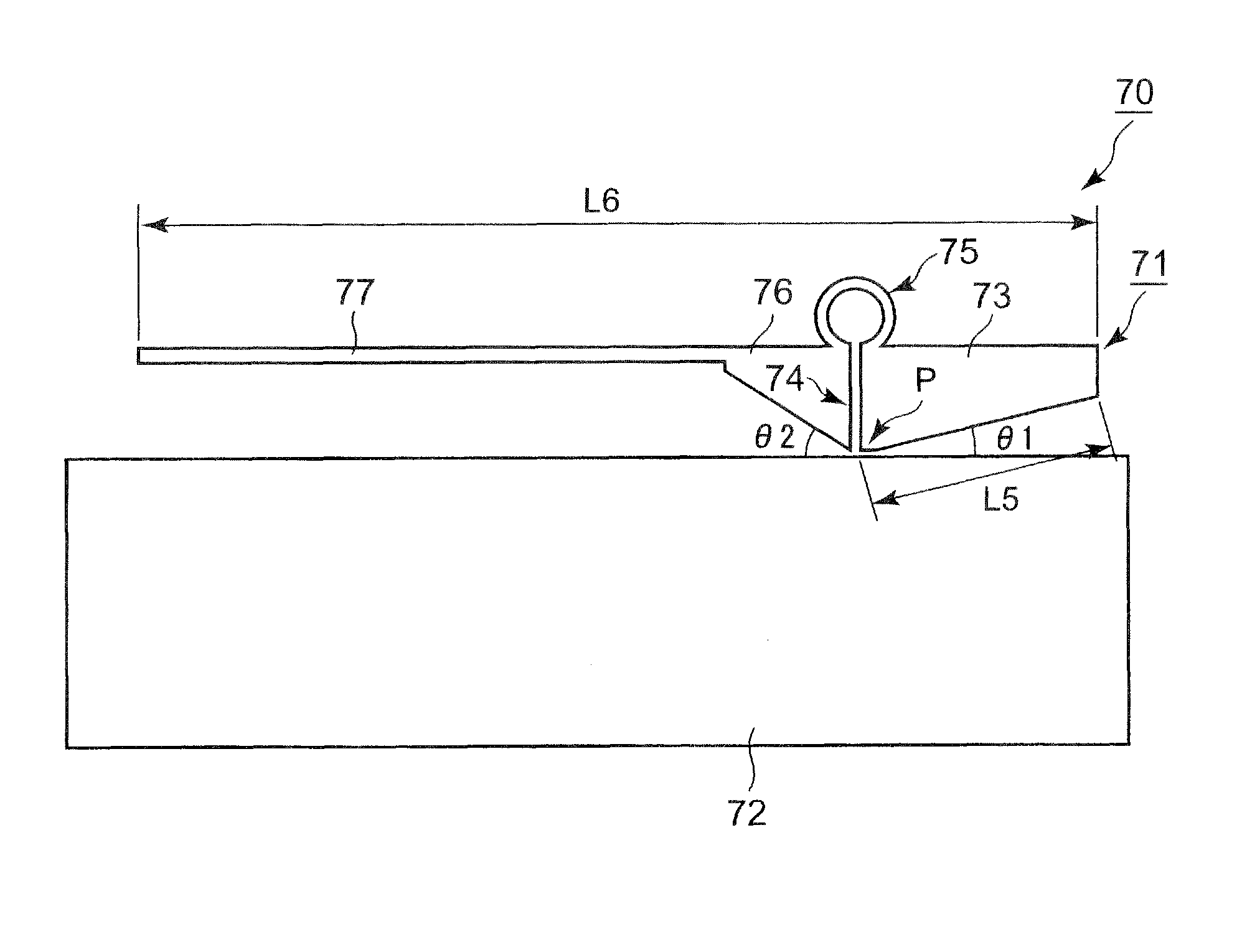 Planar monopole antenna and electronic device