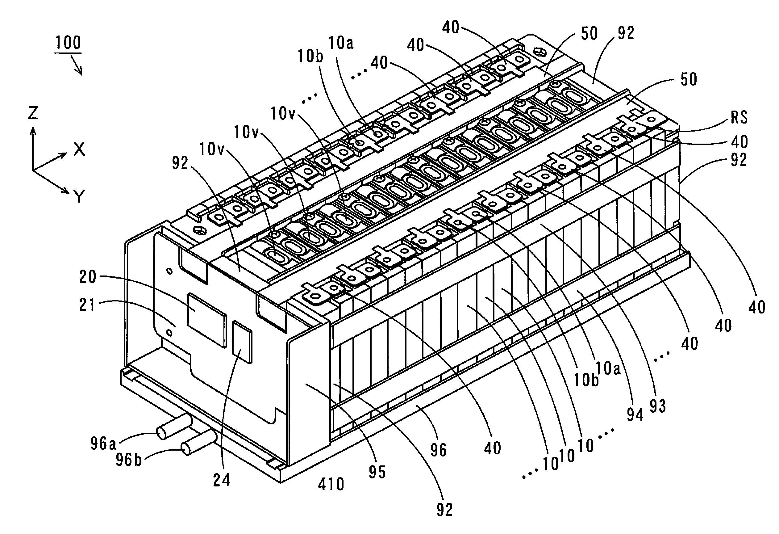 Battery module, battery system, electric vehicle, movable body, power storage device, and power supply device