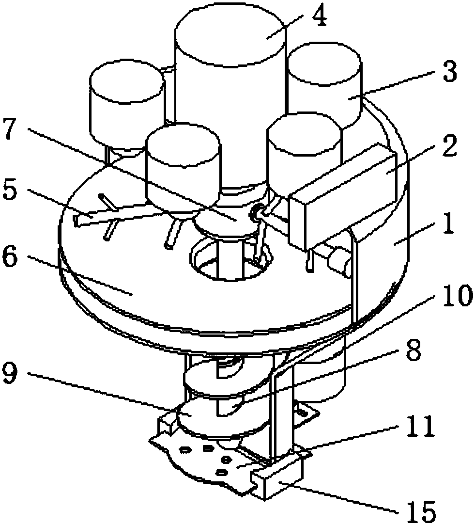 Convenient-to-cut plastic granule processing device