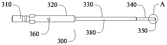 Air suction assembly and fastening tool with air suction assembly