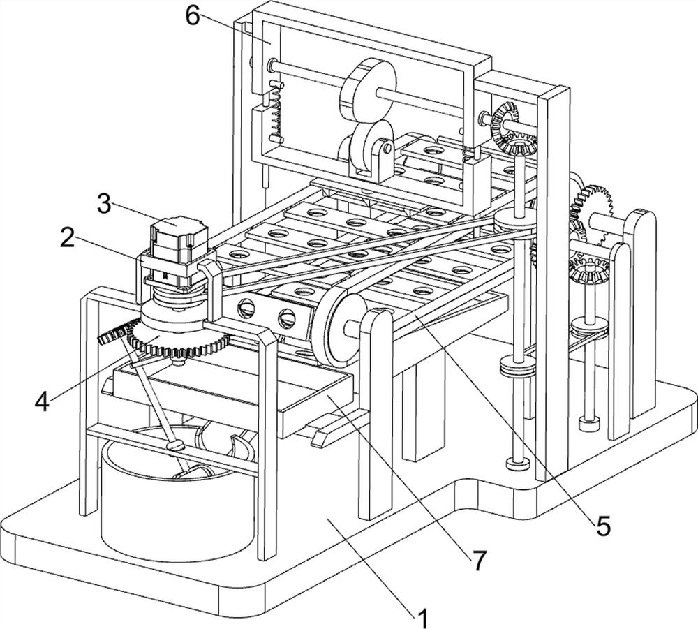 Egg shell opening and stirring equipment