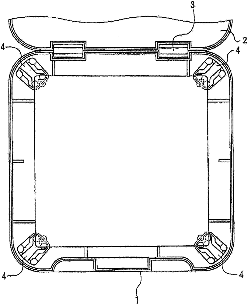 Photomask clamp of photomask box