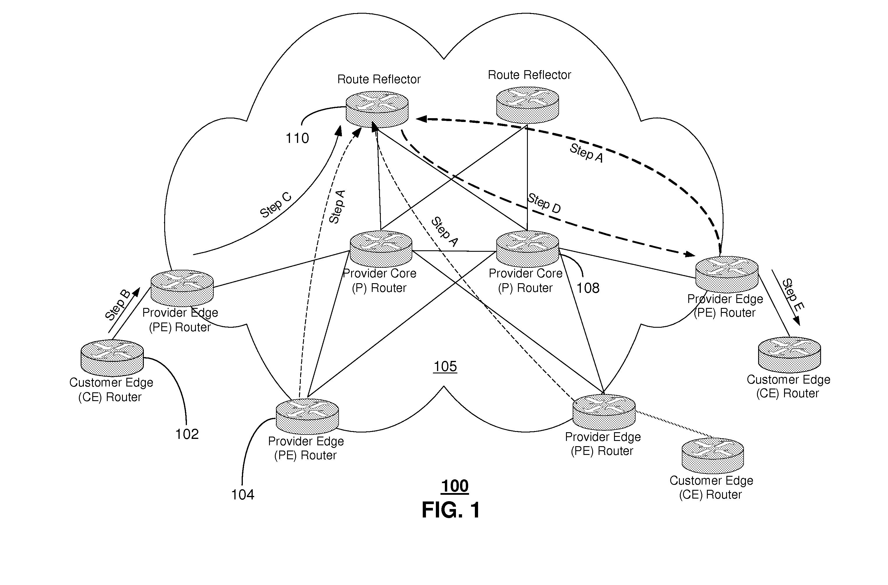 System and method for filtering routing updates