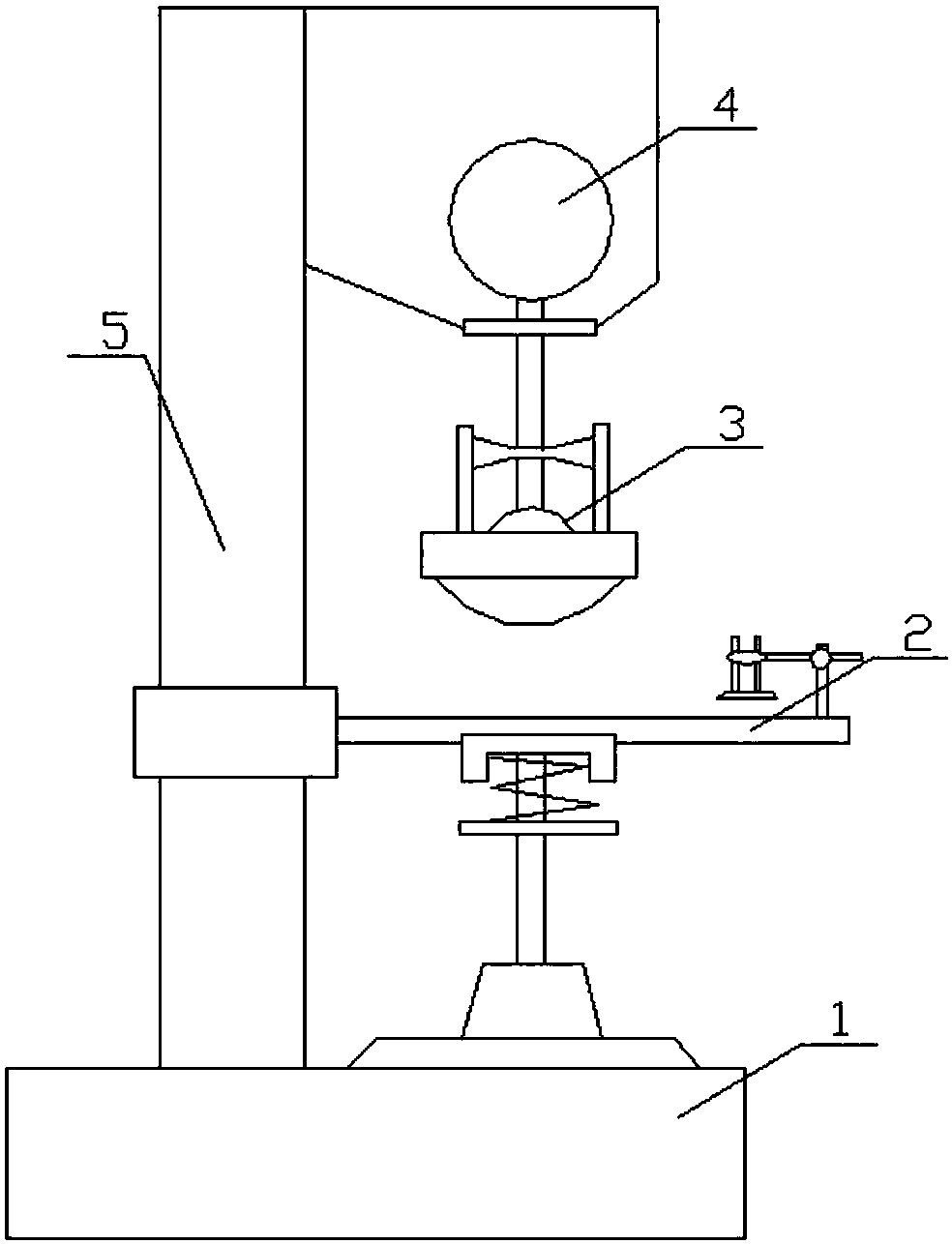 Flattening machine for processing metal plates