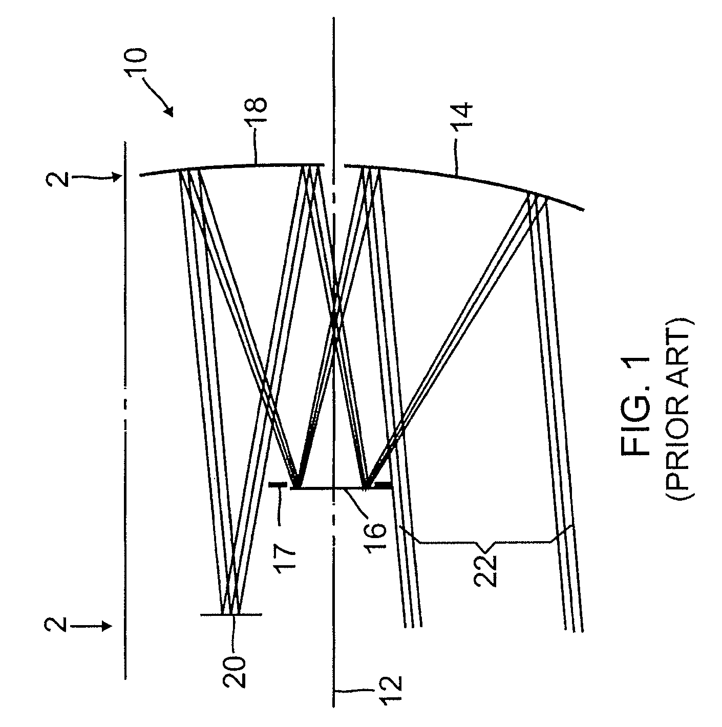 Reflective triplet optical form with external rear aperture stop for cold shielding