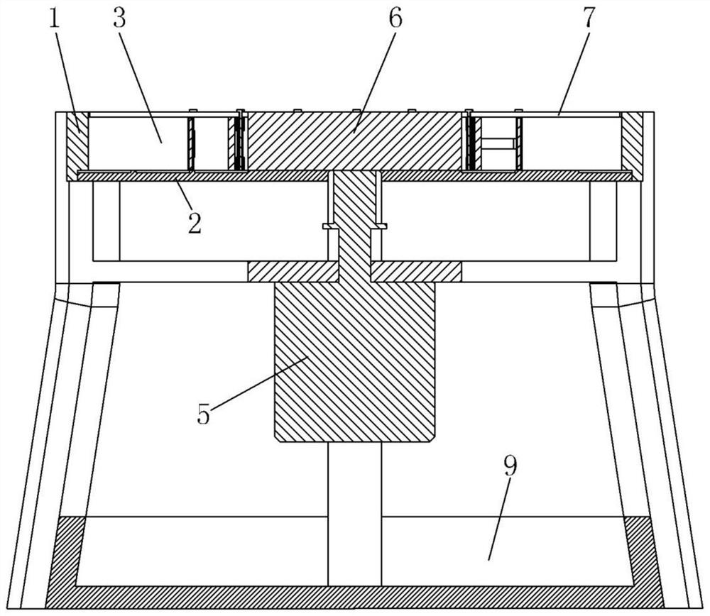 An energy-saving crushing and mixing device for water conservancy construction