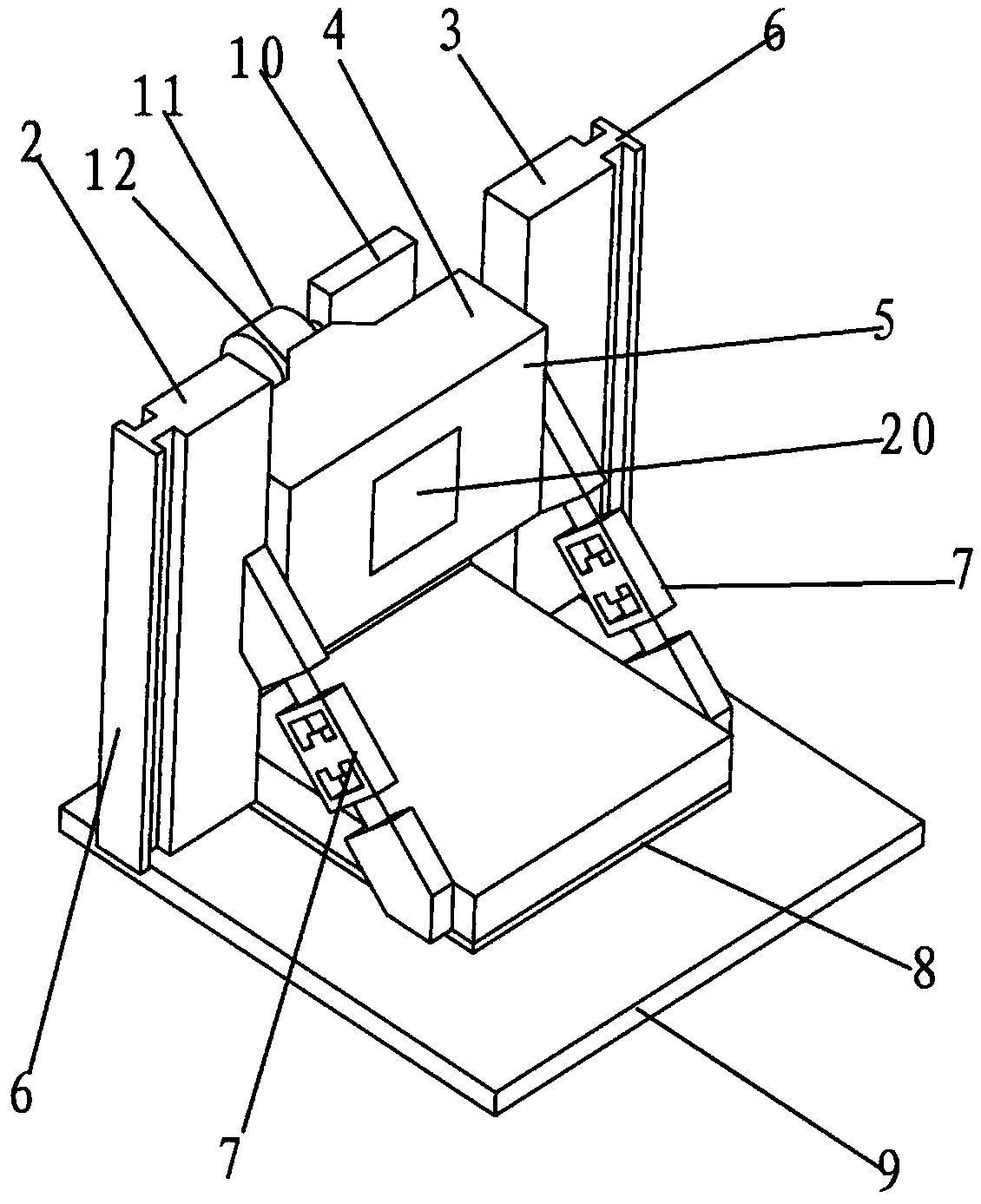 Ankle joint rehabilitation device and training method thereof