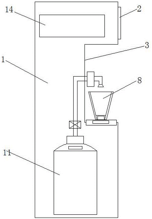 Automatic drink vending machine