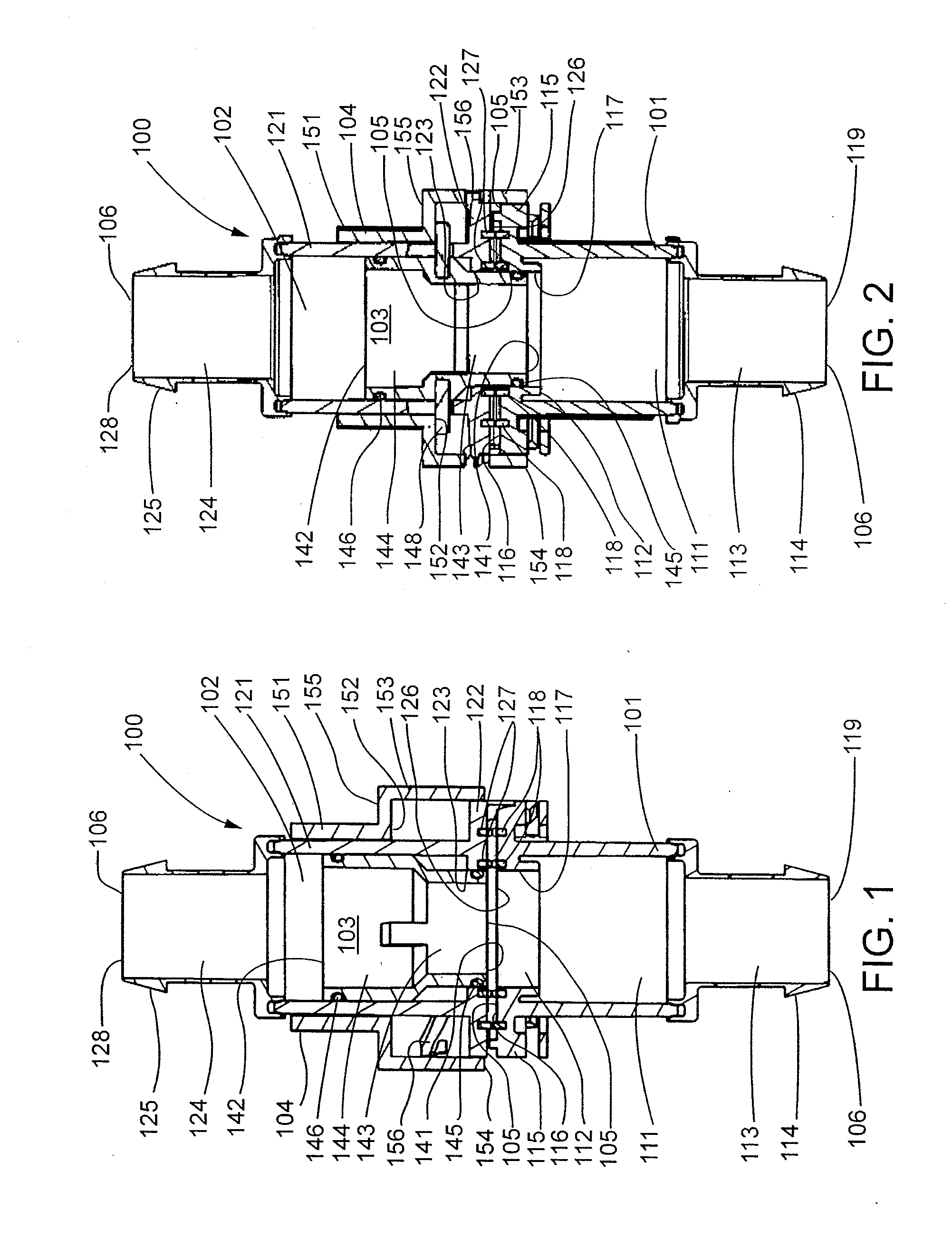 Connector assemblies, fluid systems including connector assemblies, and procedures for making fluid connections