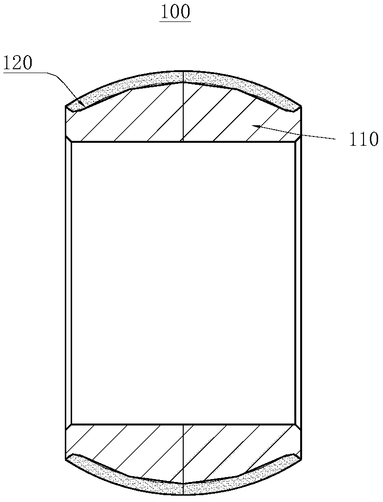 Bearing inner ring and preparation process thereof as well as self-lubricating joint bearing