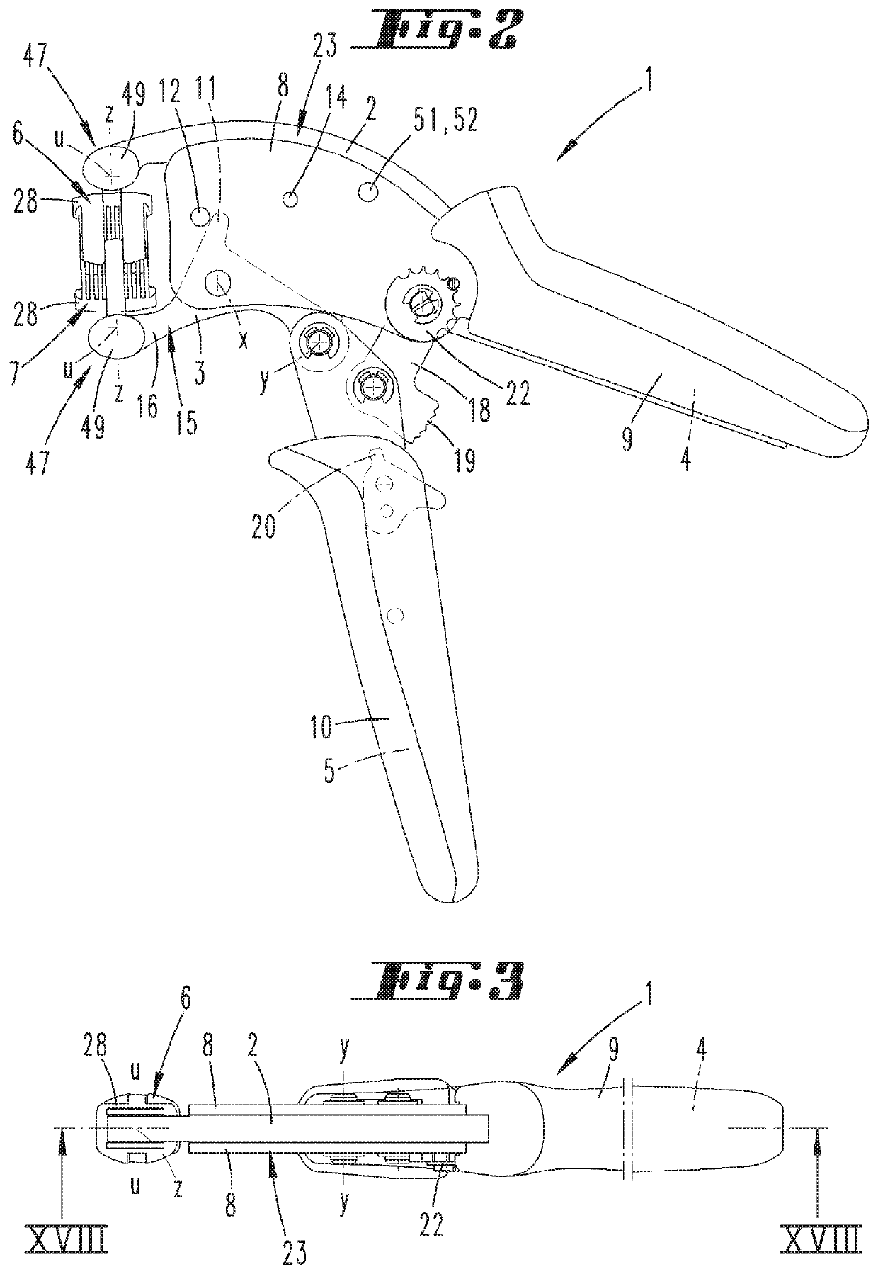 Pressing jaws, and crimping pliers having two plier jaws