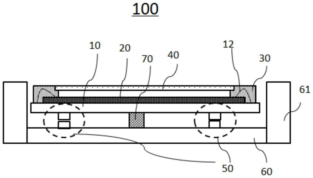 Photosensitive assembly with anti-shake function and corresponding camera module