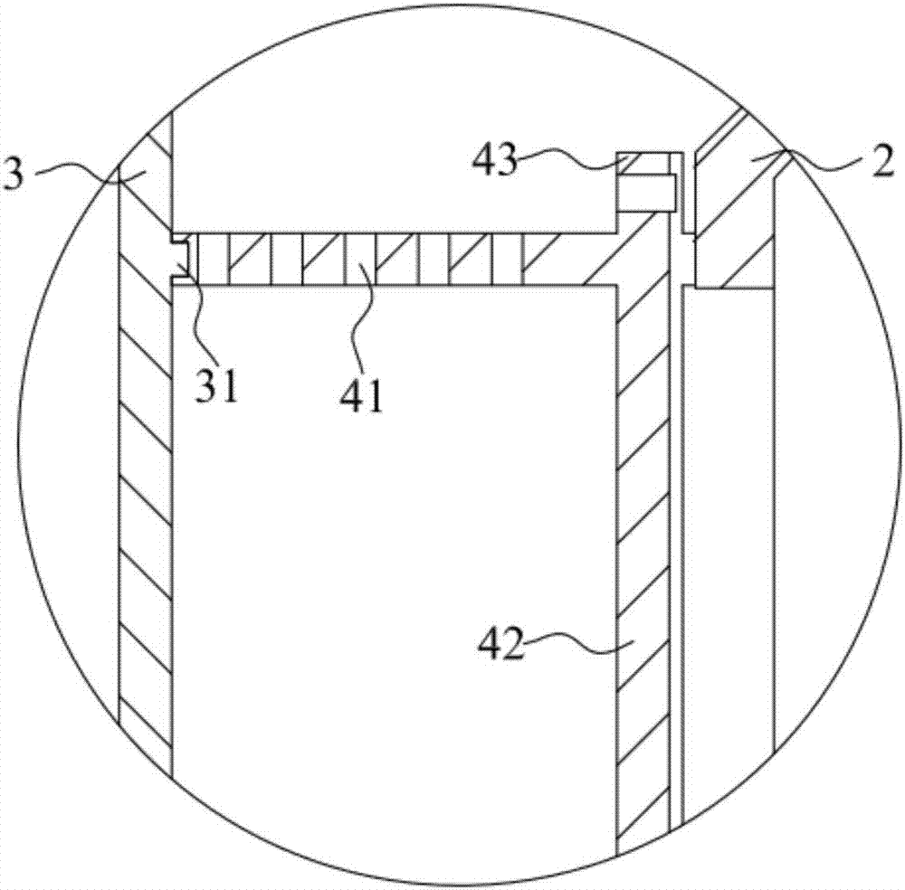 Washing machine tub bottom structure and washing machine