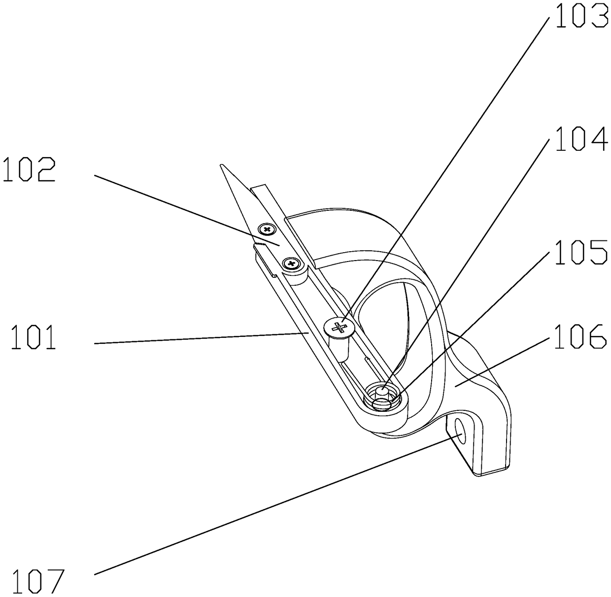Wearable strawberry picking device and application method thereof