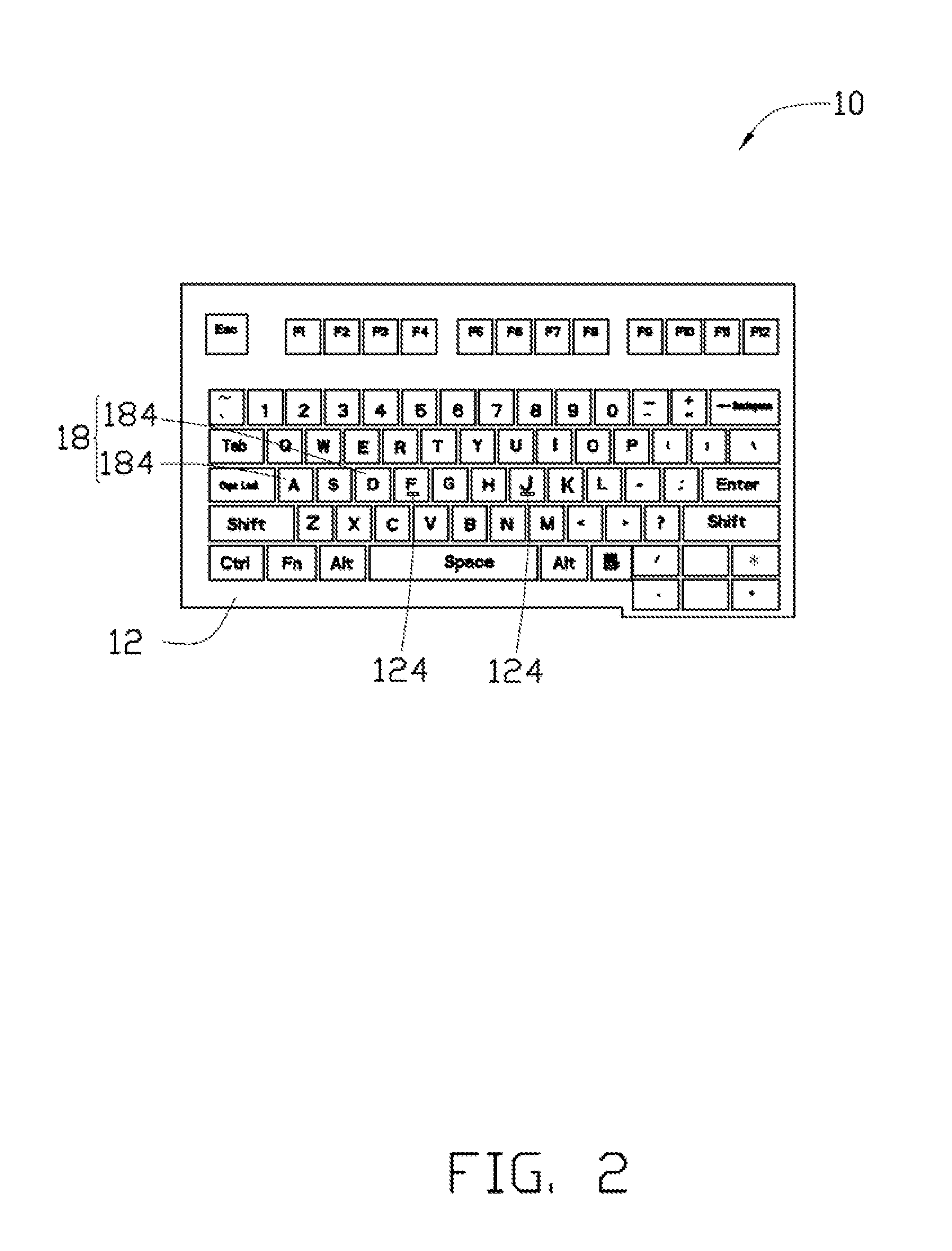 Touch-control type keyboard