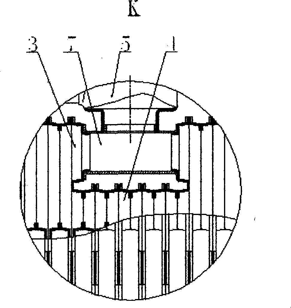 Lamination type radiator for vehicle